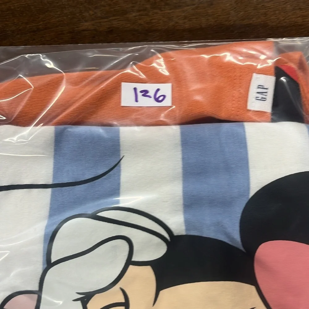 Girls Superman Disney Minnie‎ mouse Gap H&M Orange blue 4T Shirt bundle